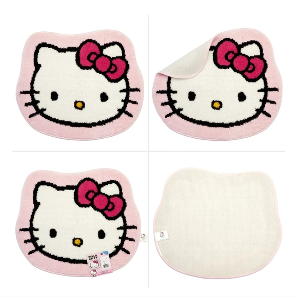 NWT Hello Kitty Pink Bath Mat - Picture 4 of 4
